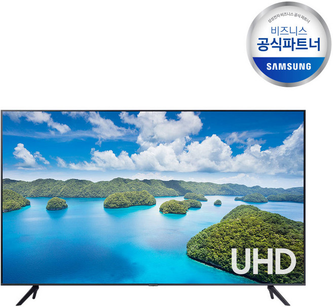 삼성 55인치 4K UHD 스마트 비즈니스 TV LH55BEAHLBFXKR 사이니지 티비 스탠드형/, 스탠드형, 방문설치