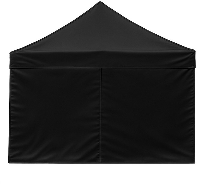 리브포어스 벨크로타입 접이식 캐노피 천막+프레임+바람막이(일반/투명), 블랙, [벨크로]지붕+프레임+일반4면바람막이, 3mx3m