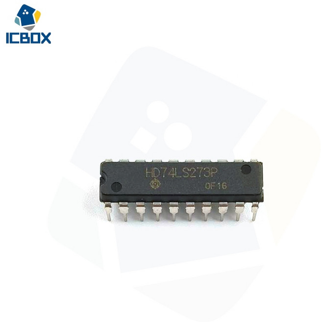 【ICBOX】邏輯晶片(10入裝) 20-DIP, HD74LS273P