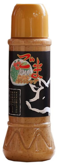 깨를 좋아하는 사람이 만들었다 진한 참깨 드레싱 대/보존료 착색료 무첨가/유기농 인증 참깨 100% 사용/본 양조 유기농 간장 사용 (대 390ml), 1개, 390ml