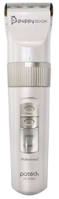 세라믹 강아지 고양이 바리깡 저소움 저진동 이발기 털 발털 애완 이발 전문가용 펫 클리퍼, 한-PC-A1901, 1개