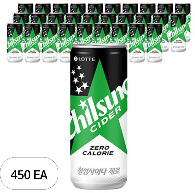 롯데 칠성사이다 제로, 250ml