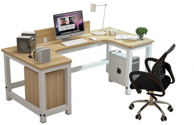 ㄷ자형 컴퓨터책상 오너 업무 U자형 독서실 테이블, 높이 170x100x74, E. 170x100x74 높은