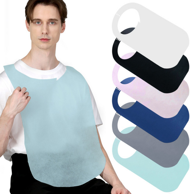 두터운 국내인증 일회용 부직포 앞치마 30g (6color), 민트, 1000개