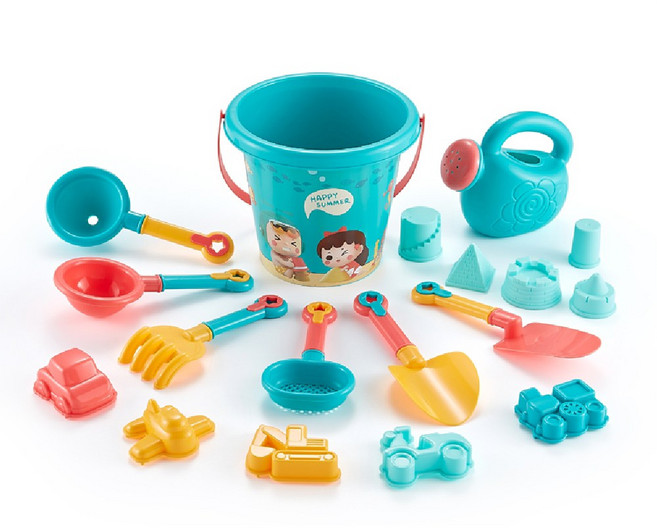 모래놀이 16종 안전소재 장난감 [디프] 사용 세트, 혼합색상, 10g, 1세트