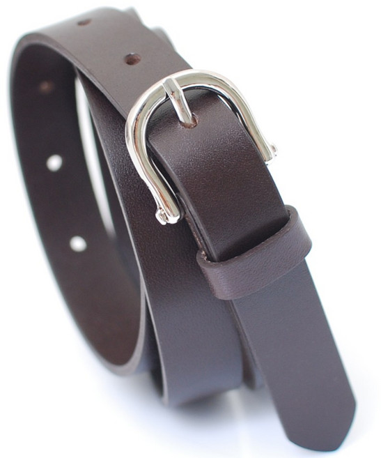 카시니 여성 벨트 이탈리아 통가죽 슬림 베이직 (CSBTW01) <국내생산>