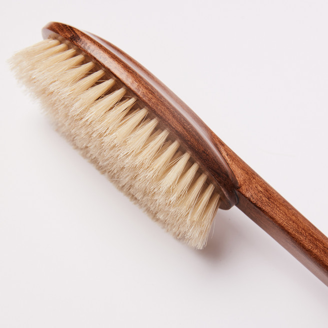 [바로 그 고소영 소개제품] 돈모원목 바디브러시 등솔, 1개, 1개입, 원목