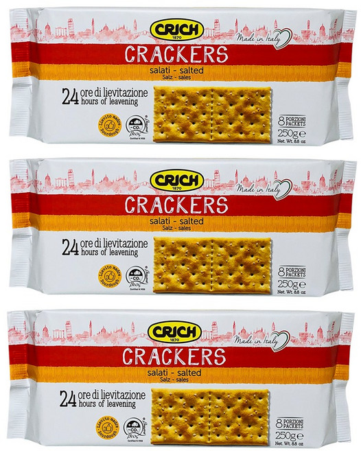 크릭 살라티 크래커, 3개, 250g