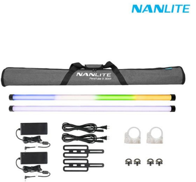 (NANLITE) 난라이트 파보튜브II 30XR 2라이트 키트 RGB조명 PavoTubeII 30XR, 1개