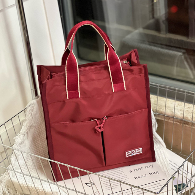 데일리백 추천 심플 토트백 숄더백 생활방수 데일리 가방