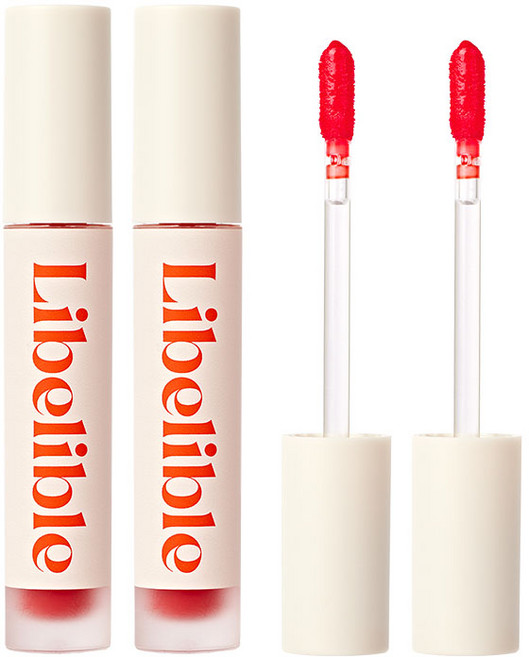 리베리블 워터라이징 틴트, 2개, 4g, 베어스칼렛