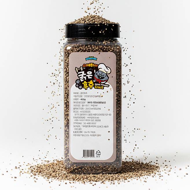 [스위트몬스터] 굵은후추 400g, 1개