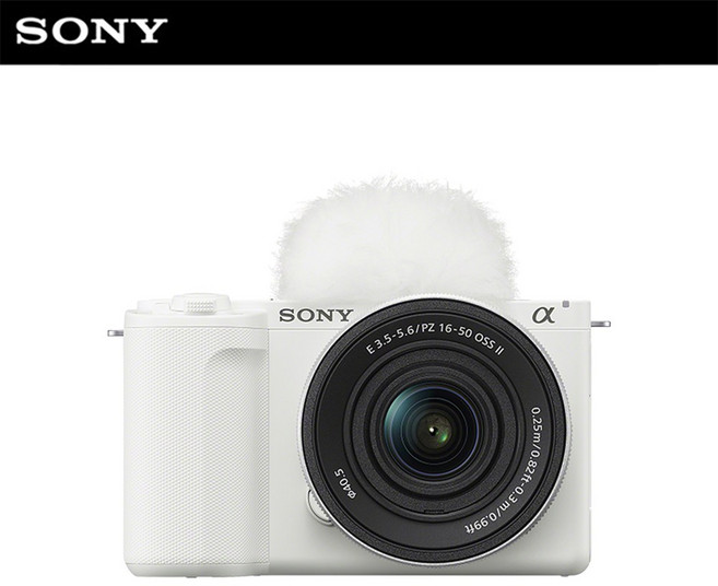 소니 공식대리점 카메라 ZV-E10M2K 화이트 (SELP16502 렌즈킷) 브이로그 알파, 단품