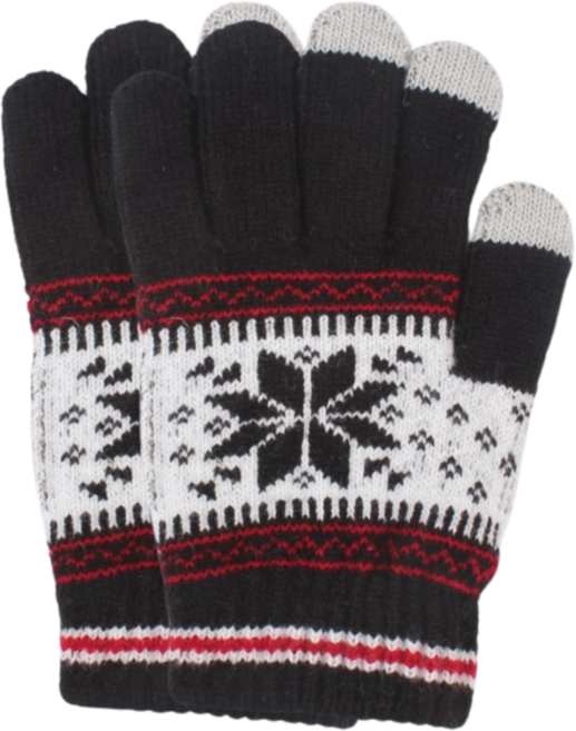 스마트폰 터치 겨울장갑 방한 기모 니트장갑