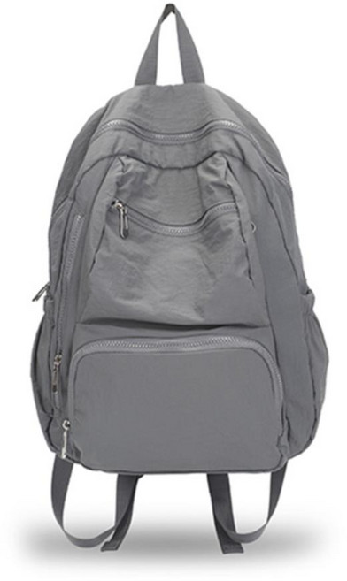 바스락백팩 여성용 나일론 깔끔한 가벼운 무지백팩 정장가방