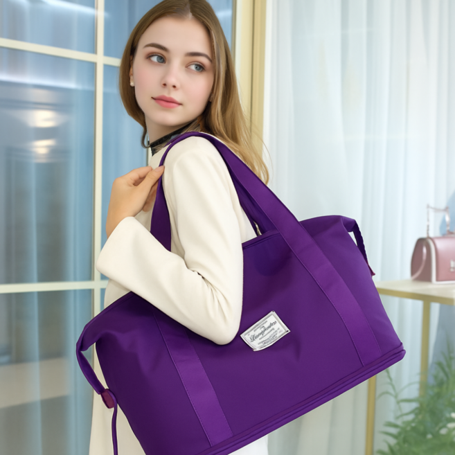 나우앤모드 대용량 프리미엄 여행 운동 캐리어 결합 보스턴백