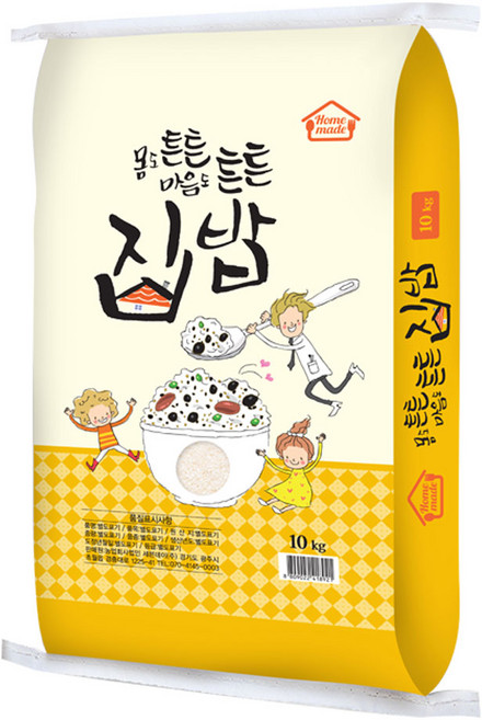 집밥 10kg 백미 쌀 2025년햅쌀, 집밥 10kg 지대, 1개