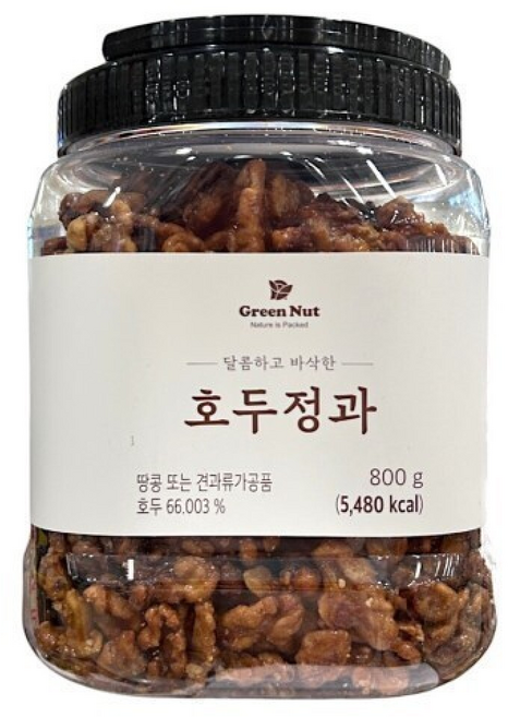 코스트코 그린넛 호두정과, 1개, 800g