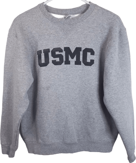 USMC 미해병대 맨투맨 스웻셔츠 크루넥 미국생산 남M S급 빈티지 UMS022