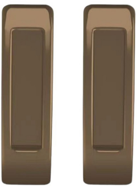 보람찬하루 접착식 창문 보조손잡이, 베이지, 2개