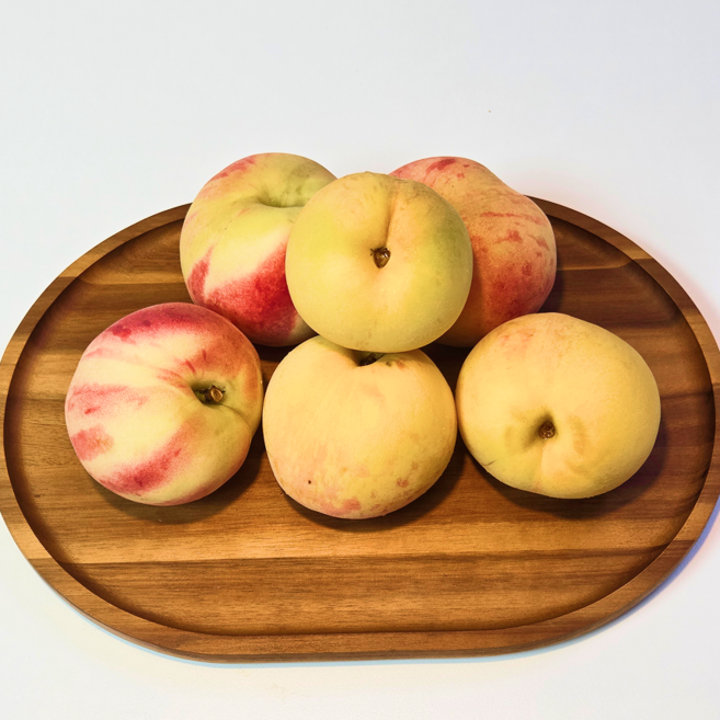 [꿀범벅 당도보장] 새벽경매로 더신선하고 달콤한 황도 백도 말랑이 복숭아 대과 2.5kg(10~12과), 1박스, 황도(2.5kg)