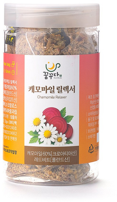 꿈꾸다 꿀자몽홍차, 30개, 30개입, 2g