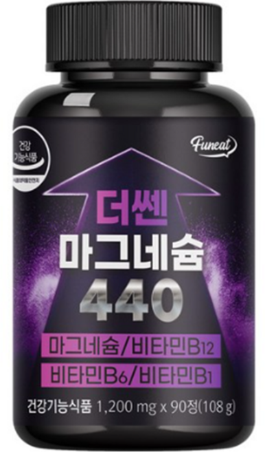 퍼니트 더쎈 마그네슘 440 108g, 90정, 9개