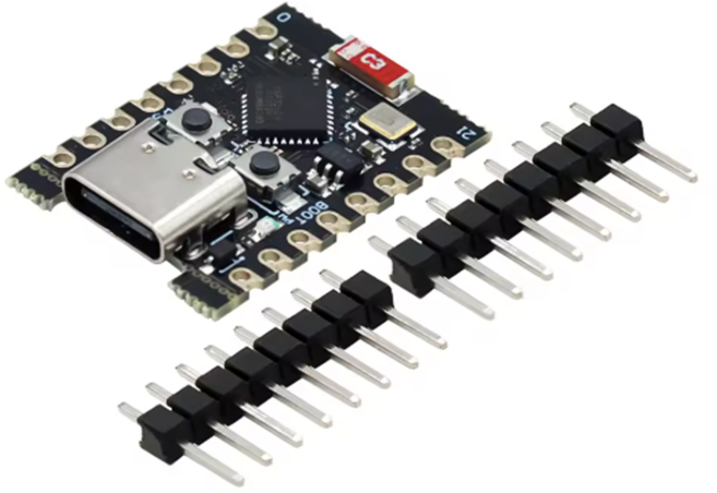 ESP32 C3 슈퍼미니 개발 보드 4MB WiFi 블루투스 코어 납땜x, 납땜X DM4750