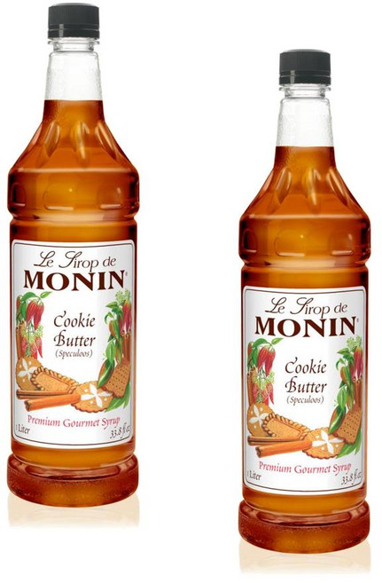 모닌 쿠키 버터 시럽 Monin Cookie Butter Syrup, 2개, 1L