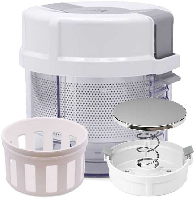 BNS 2026년신형 홍여진의 하이로 빅스텐 짤순이 (골드) 2.4L, 화이트(본품+유청기), 1개