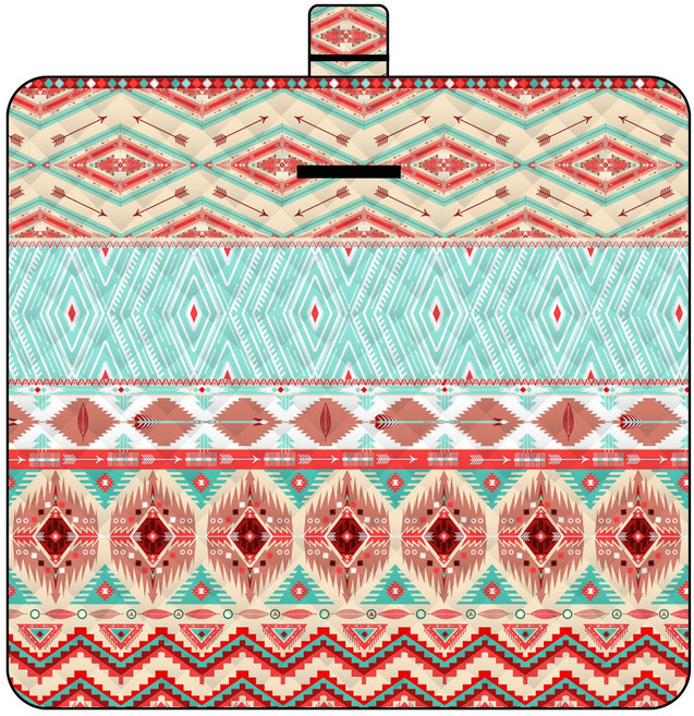 방습 방수 가벼운 피크닉 매트, 그린