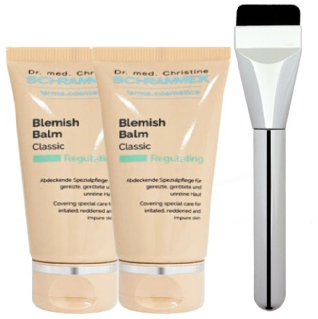 슈라멕 블레미쉬 밤 독일 비비 크림 30ml 2개+밀착브러쉬, 2개, 30g