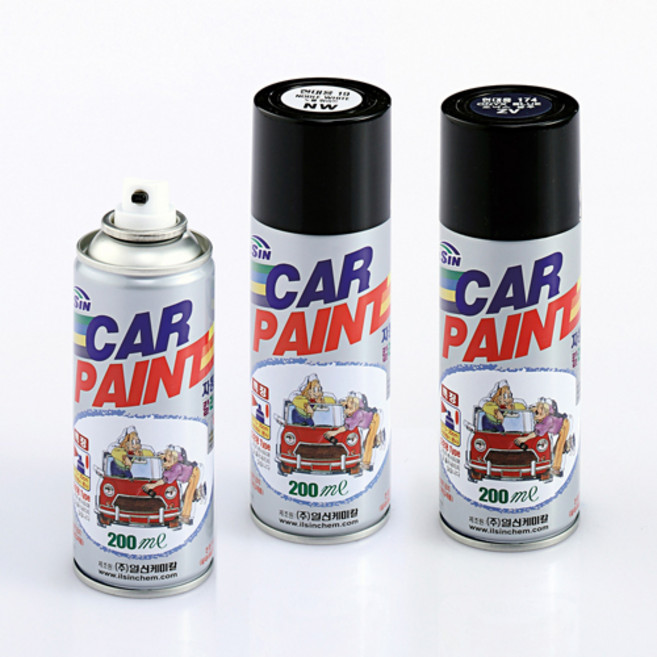 엑시언트 트라고 현대트럭 카페인트 붓펜 스프레이 도색 보수 초보, RU (브라이트실버), 1개