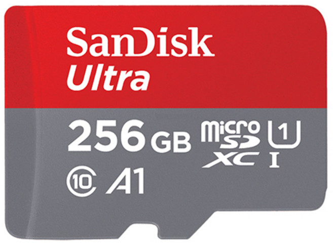 SanDisk ULTRA 256GB 手機 記憶卡 A1 microSD SDXC UHS-I 傳輸150MB/s, 1個