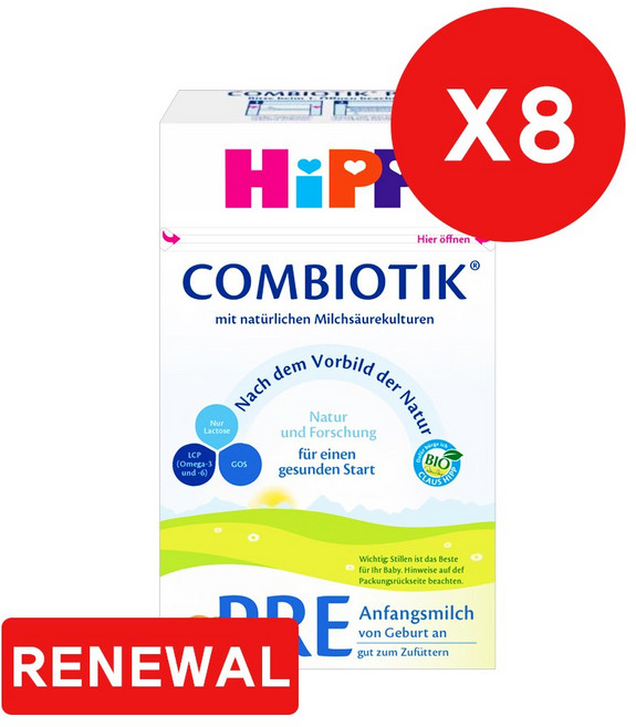 힙 콤비오틱 PRE단계 8ea, 600g, 8개