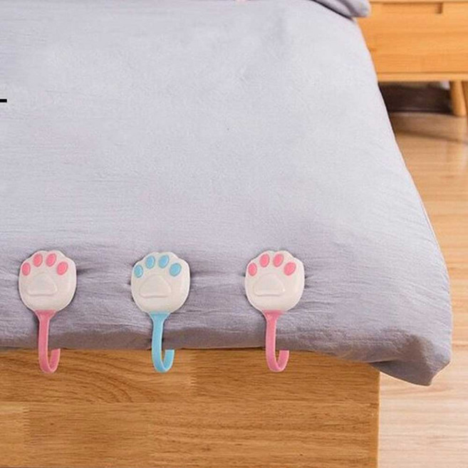 캐릭터 이불 고정 클립 침대 시트 패드 밀림방지 간편꾹, 핑크, 1개