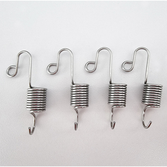 튼튼한 메탈 배너 스프링 4개 스틸 철재 배너거치대 부속품, 1세트
