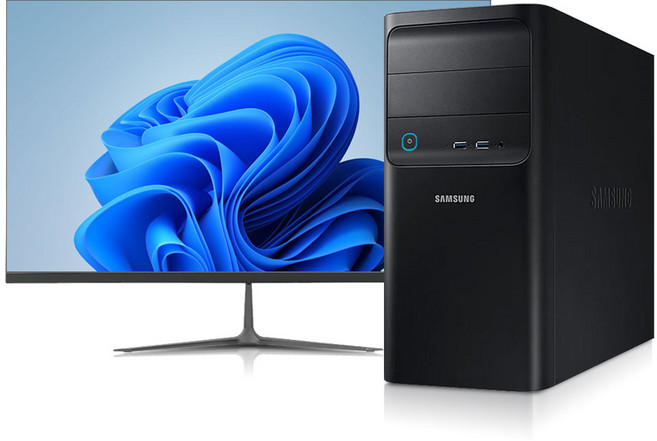 삼성 컴퓨터세트 사무용 가정용 중고 PC 신품LED 풀세트 윈도우11정품 바로사용, 미들 * i3-7100 * 27LED, 삼성PC, 250GB, 8GB, WIN11 Pro