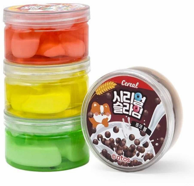 로컬코리아 시리얼 슬라임 키즈카페슬라임