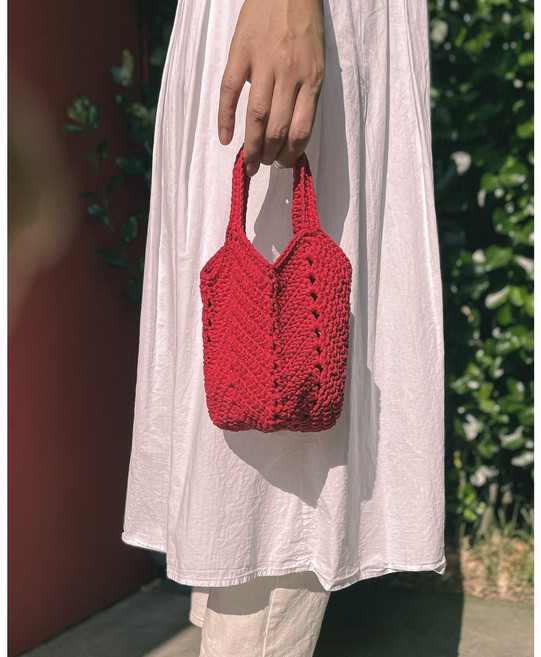 미니 뜨개가방 미니스퀘어백 (S)