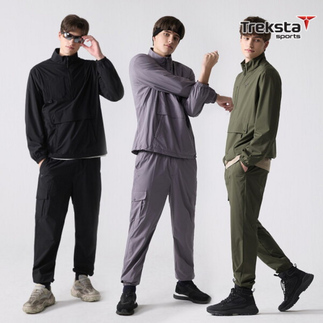 [트렉스타] O 남성 윈드러너 아노락 셋업 2종