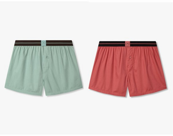 매장정품 EMPORIO ARMANI UNDERWEAR 엠포리오 아르마니 언더웨어 남성 로고 밴딩 스트라이프 트렁크 2종 SET(0815312089 0815312091) 1710