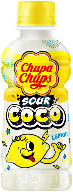 츄파춥스 사우어코코 레몬 주스, 30개, 240ml