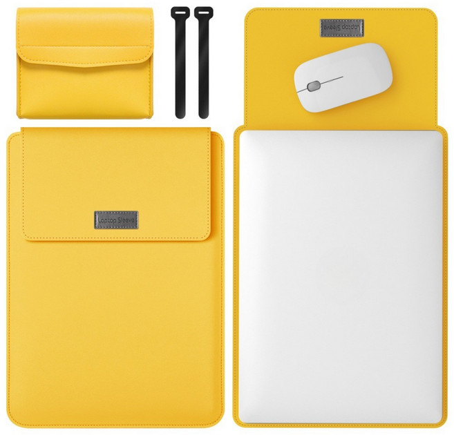 [럭키샵] 스크래치방지 커버 슬리브 케이스 맥북 LG그램 삼성 노트북 파우치 융쿠션 14인치 16인치