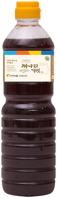다해식품 까나리액젓 1kg, 1개