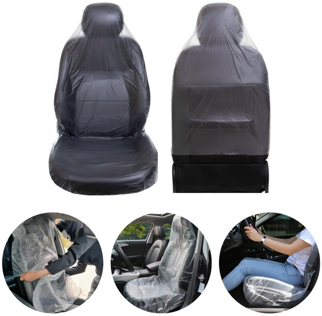 도나토르 차량용 일회용 시트 비닐 커버20p, 20개, 투명