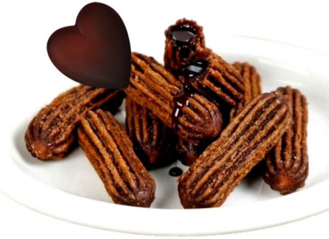 미니 초코츄러스 냉동 생지 700G 초코시럽 가득채운