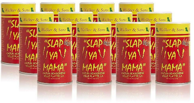 Slap Ya Mama 슬랩야마마 루이지애나 케이준 시즈닝 핫 블렌드 MSG 무첨가 227g 12개