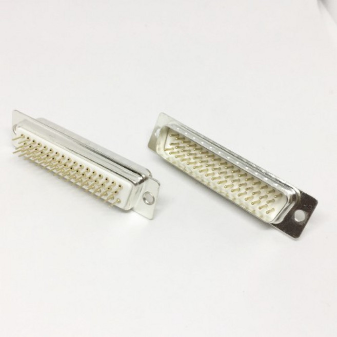 佑齊企業 D-SUB接頭 50P公座插板180度, 1個, 5pcs