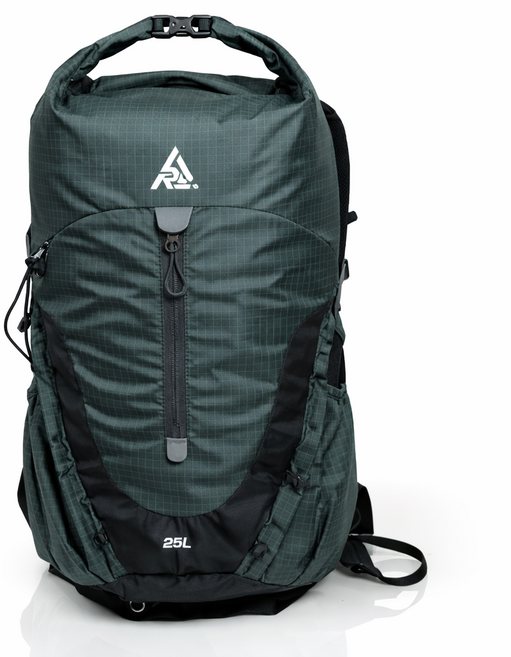 [사은품 증정] 굿즈포워드 초경량 대용량 등산 가방 방수 립스탑 백팩 (레인커버 포함), 그레이